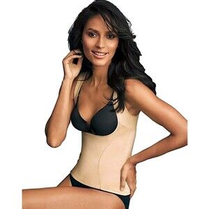 Flexees Dream 1866 XL Torsette WYOB Maidenform Body Firm Control Shapewear NWT
